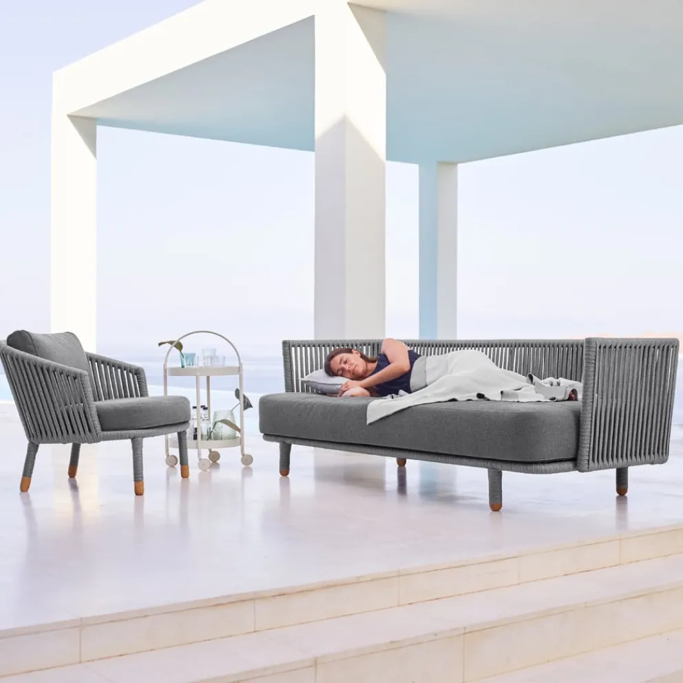Cane-line Gartensofa Moments signalgrau Best