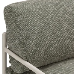 Fast Gartensofa Roè Alluminio 14 grigio polvere, Slow Sunbrella SLSW Alghe Seaweed Outlet