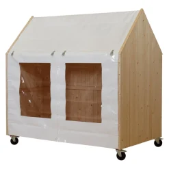 PLUS Gartenspielhaus Shelter fichtefarbig Outlet