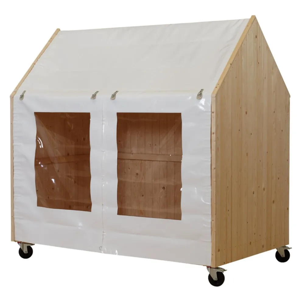 PLUS Gartenspielhaus Shelter fichtefarbig Outlet