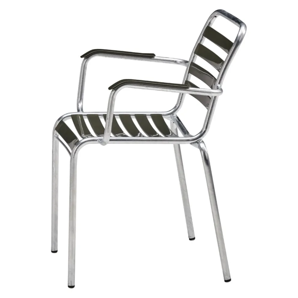 Manufakt Gartenstuhl Baettig 111A RAL 6006 grauoliv New