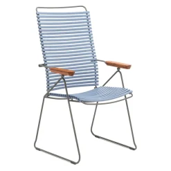 Houe Gartenstuhl Click graublau Discount