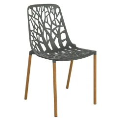 Fast Gartenstuhl Forest Alluminio 9 grigio metallo Clearance