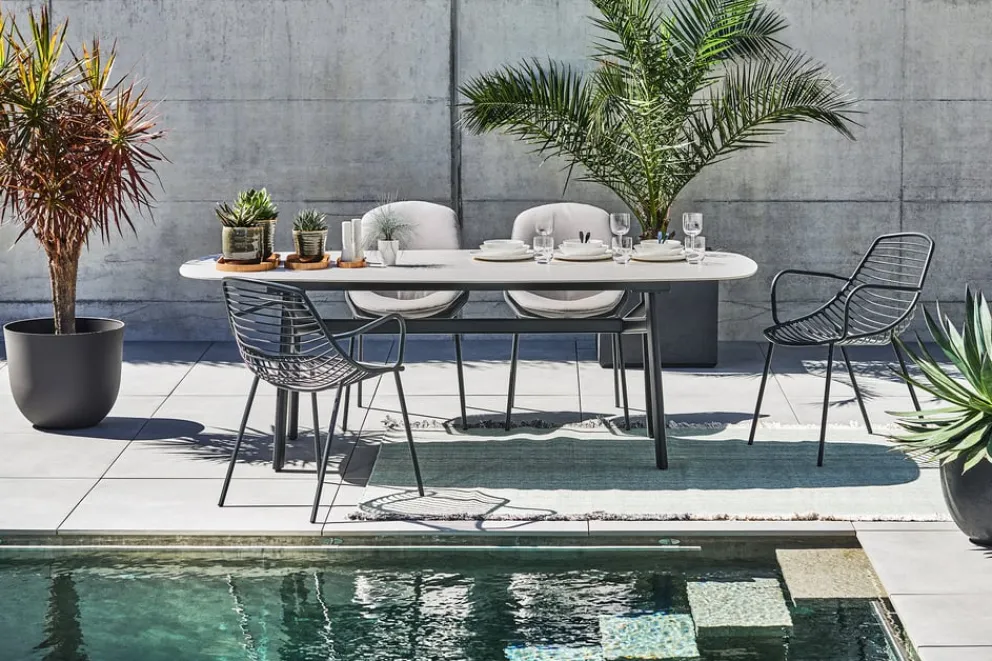 atelier pfister Gartenstuhl Limmat anthrazit New