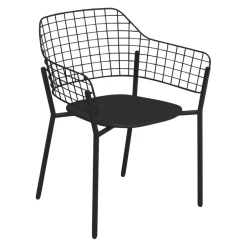 Emu Gartenstuhl Lyze Acciaio, 24 nero Hot