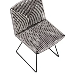 mdf italia Gartenstuhl Neil Twist hellgrau Outlet