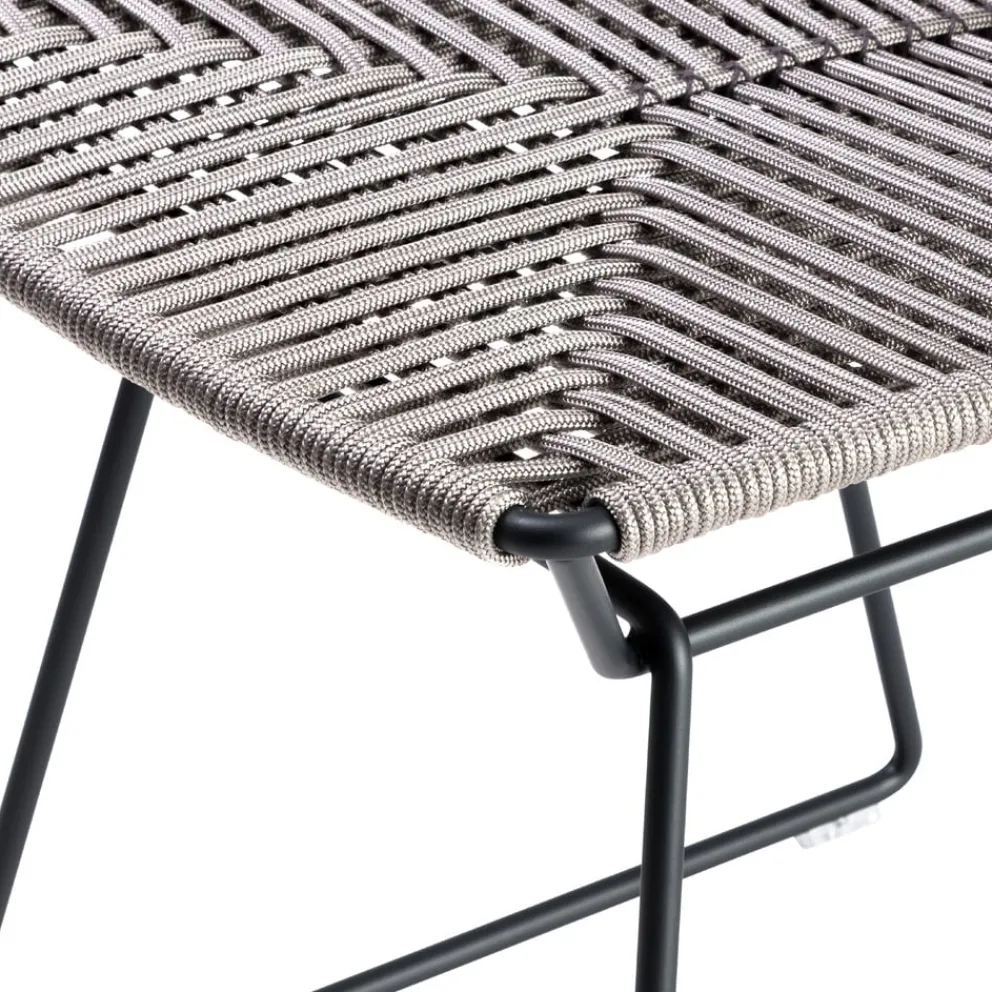 mdf italia Gartenstuhl Neil Twist hellgrau Outlet
