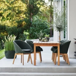 Cane-line Gartenstuhl Peacock dark green Outlet