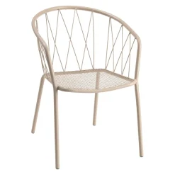 Johann Jakob Gartenstuhl Portofino taupe New