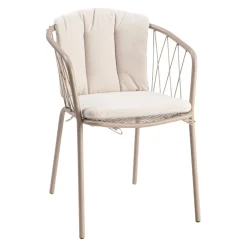 Johann Jakob Gartenstuhl Portofino taupe New
