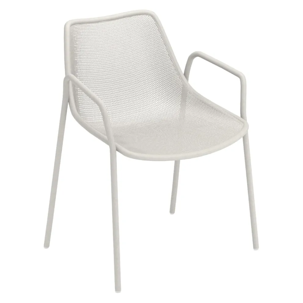 Emu Gartenstuhl Round Acciaio, 23 bianco opaco Outlet