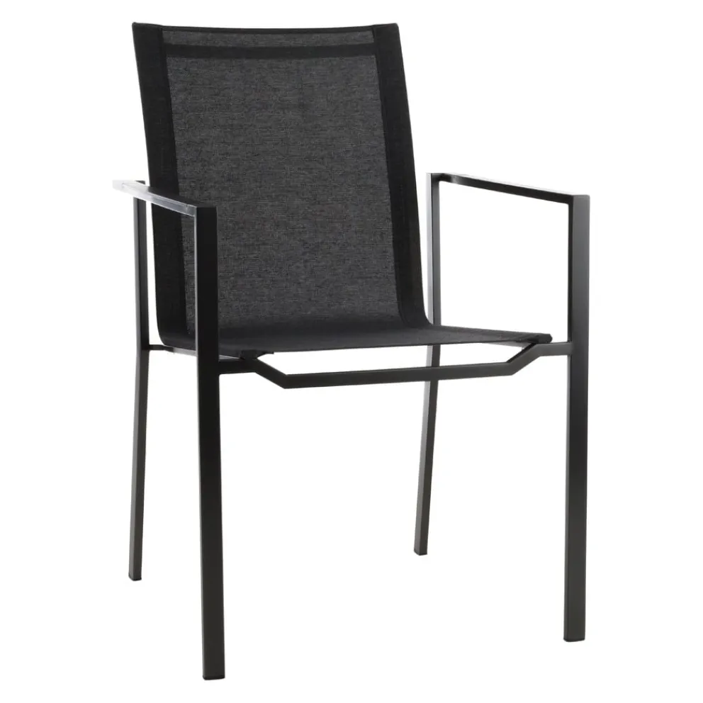 ZUMSTEG Gartenstuhl Slim Z189 schwarz Hot