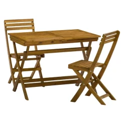 Johann Jakob Gartenstuhl Terrazza teakfarbig Online