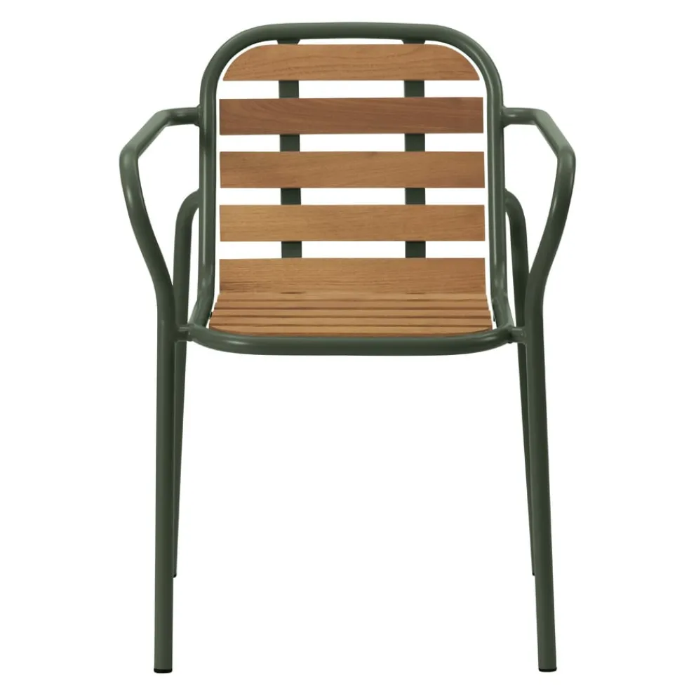 Normann Copenhagen Gartenstuhl VIG braunbeige, dunkelgrün Outlet