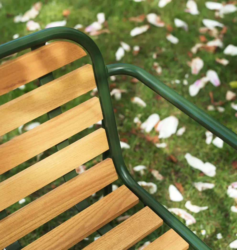 Normann Copenhagen Gartenstuhl VIG braunbeige, dunkelgrün Outlet