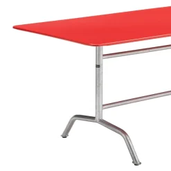 Manufakt Gartentisch Baettig Eckig RAL 3000 rot Clearance