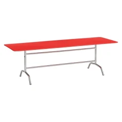 Manufakt Gartentisch Baettig Eckig RAL 3000 rot Clearance