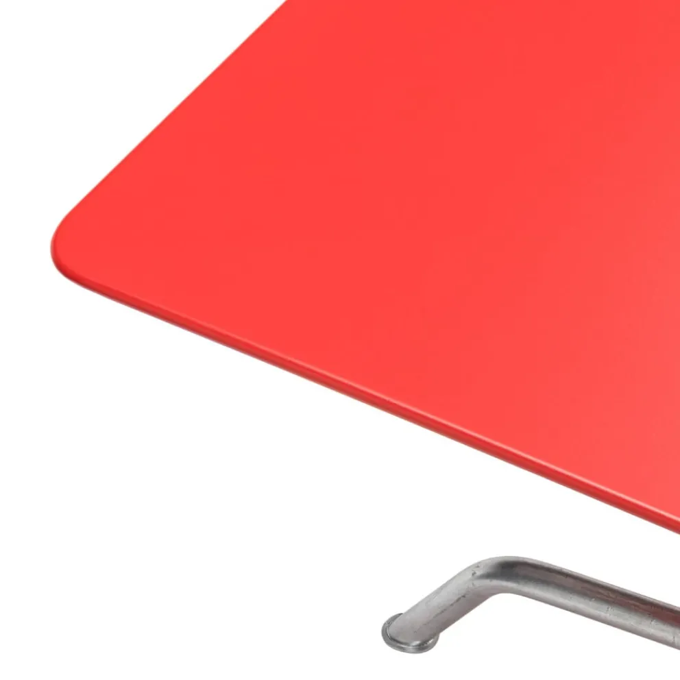 Manufakt Gartentisch Baettig Eckig RAL 3000 rot Clearance