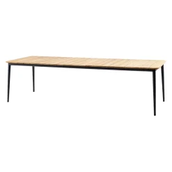 Cane-line Gartentisch Core lava grey, teakfarbig Clearance