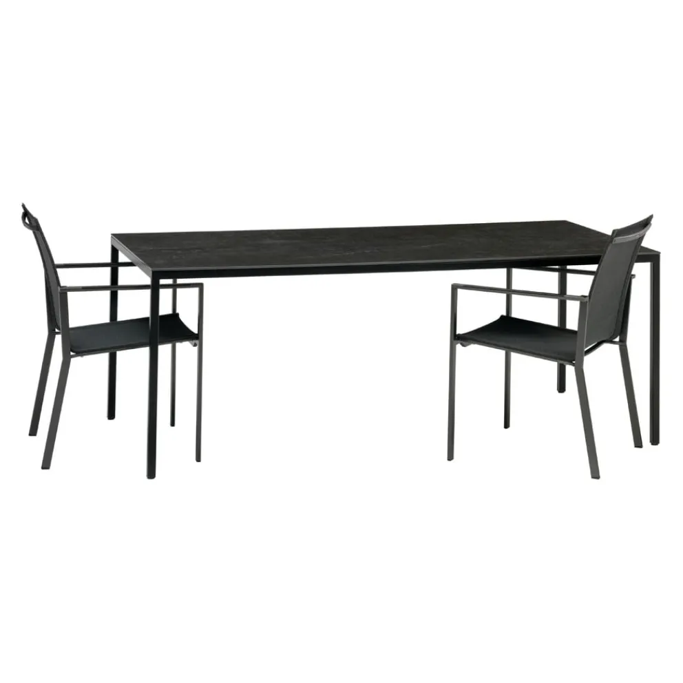 ZUMSTEG Gartentisch Diano Z259 Structure Black Hot