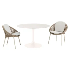 edy&liv Gartentisch Keitele weiss New