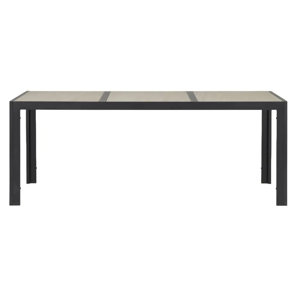 Schou Gartentisch Kenny beige, schwarz Outlet