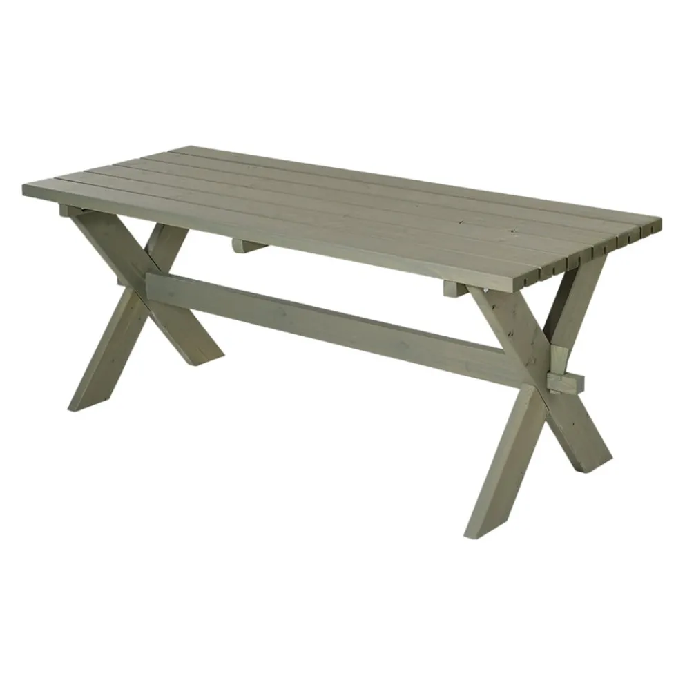 PLUS Gartentisch Nostalgie braungrau