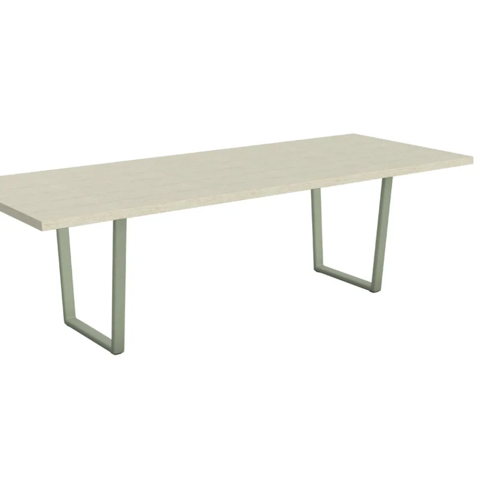 Fast Gartentisch Orizon Alluminio 19 tè verde, Naturall W03 Discount