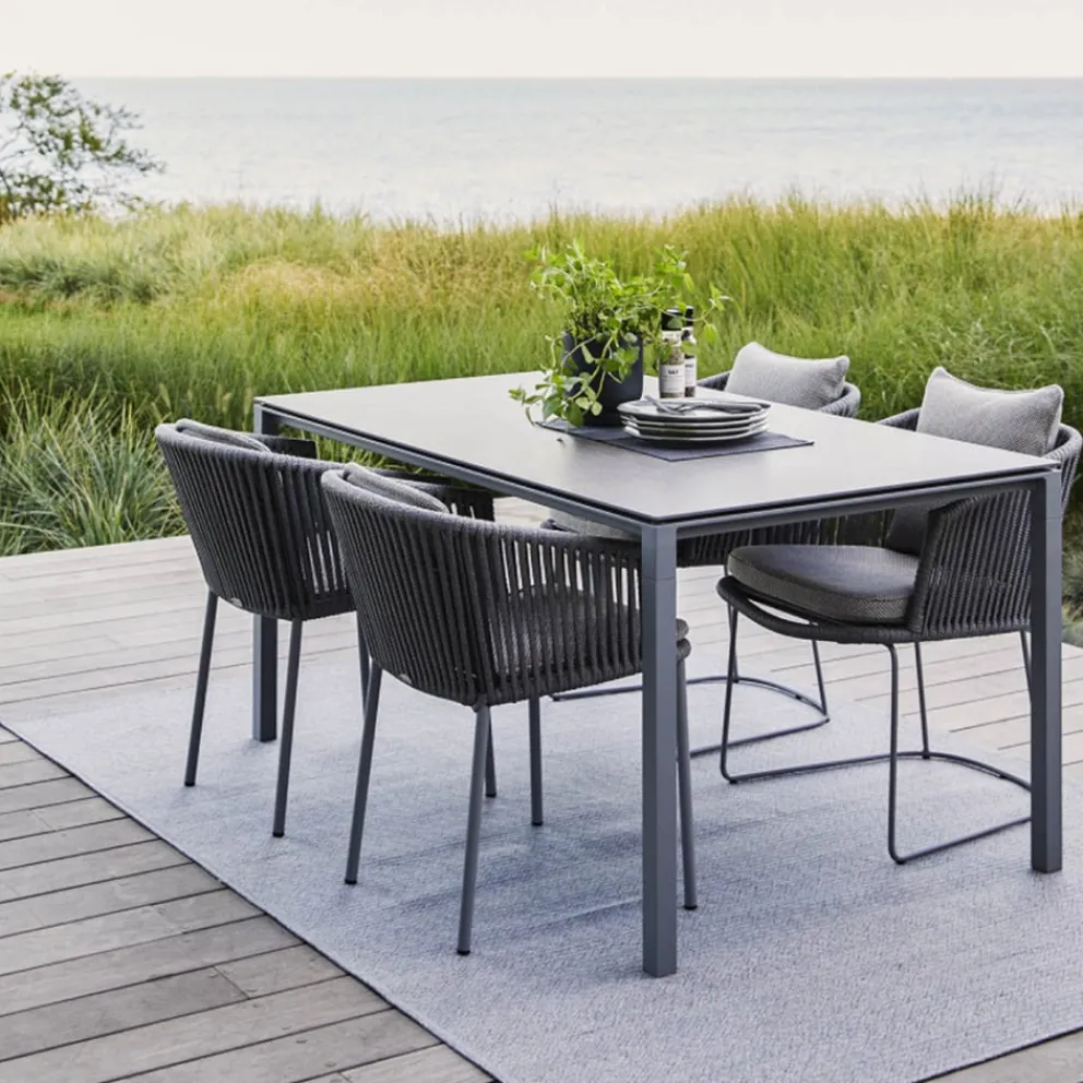 Cane-line Gartentisch Pure concrete grey CB, light grey Discount
