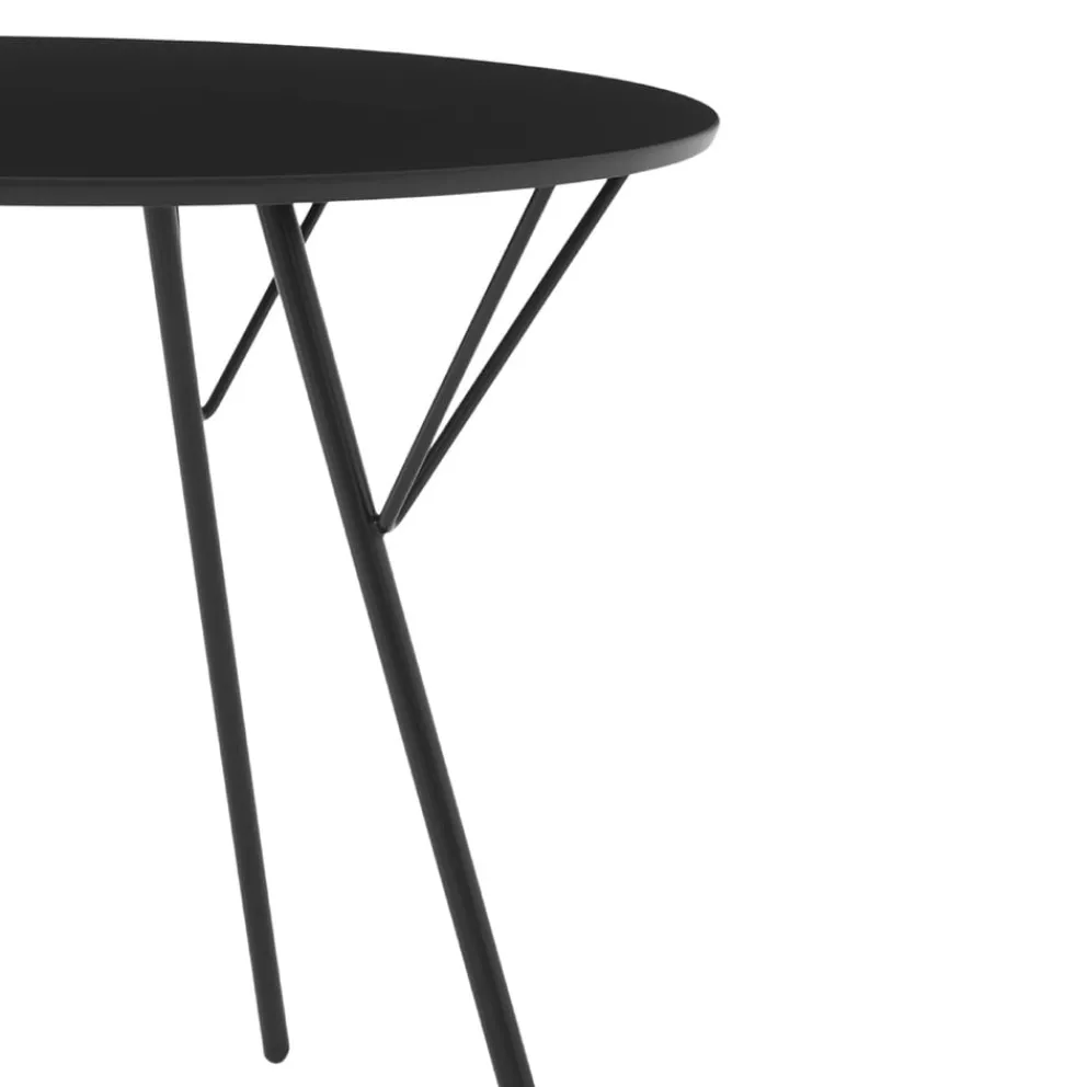 &Tradition Gartentisch RFH schwarz New