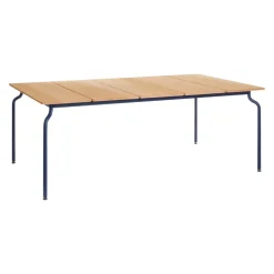 Magis Gartentisch SOUTH nachtblau, teakfarbig Clearance