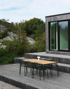 Normann Copenhagen Gartentisch VIG braunbeige, dunkelgrün Online