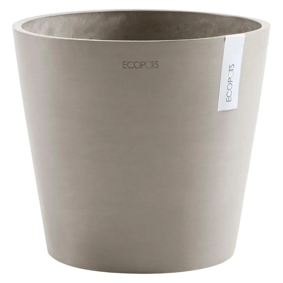 Ecopots Gartentopf Amsterdam taupe Discount