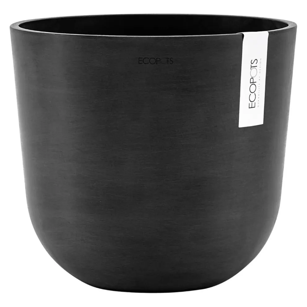 Ecopots Gartentopf Oslo dunkelgrau Online