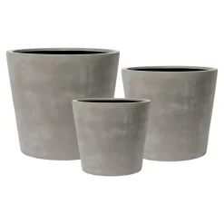 KIRSCHKE Gartentopf Pureline betongrau Best