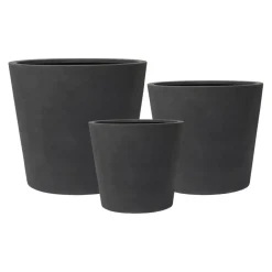 KIRSCHKE Gartentopf Pureline anthrazit
