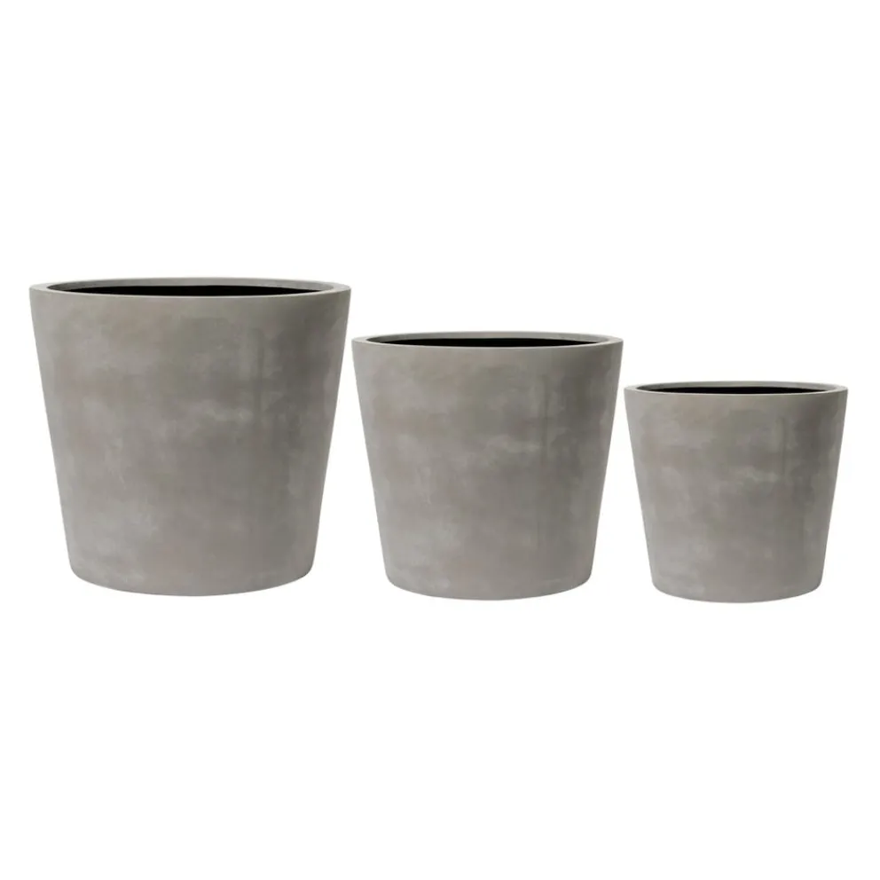 KIRSCHKE Gartentopf Pureline betongrau Clearance