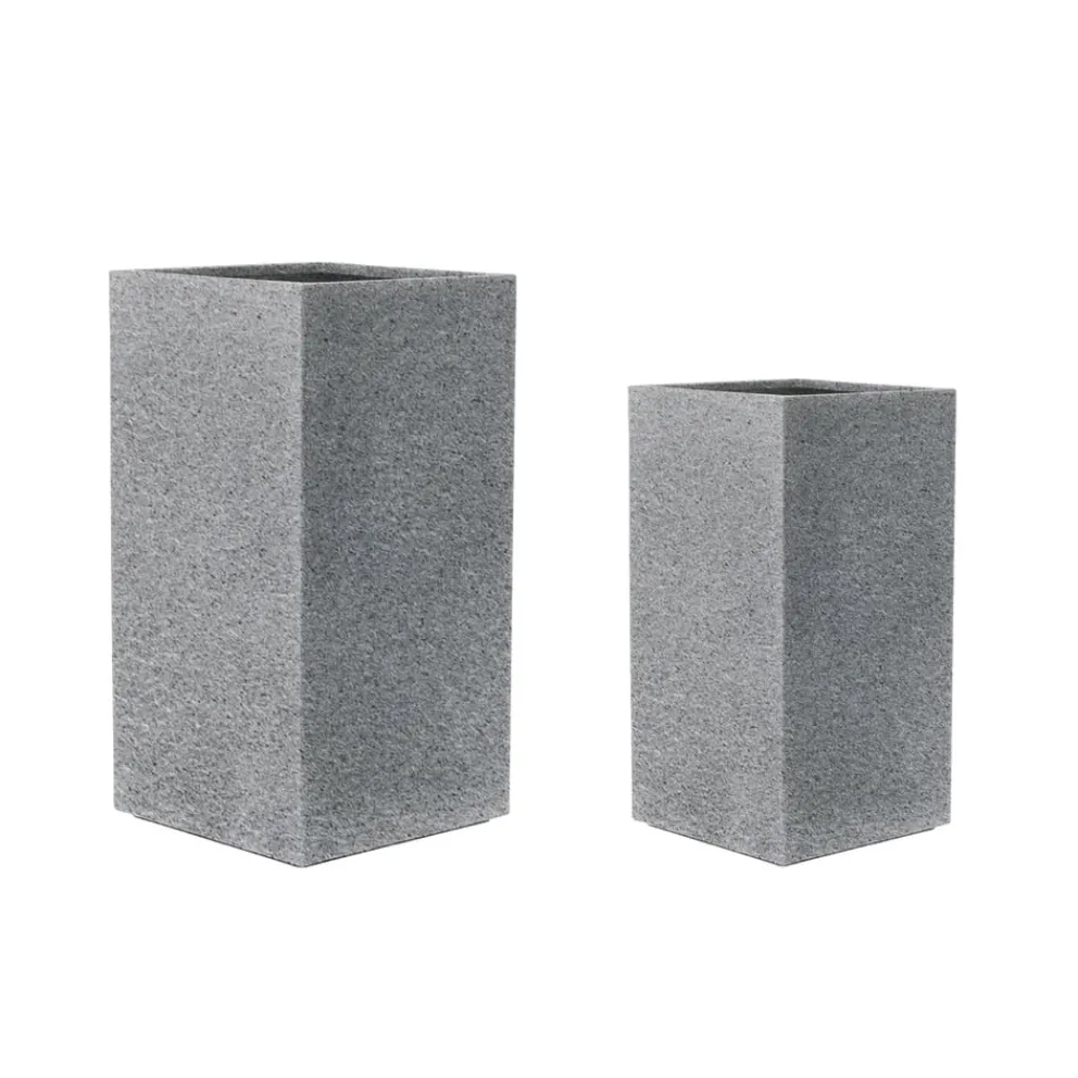 KIRSCHKE Gartentopf Rockline granitgrau Clearance