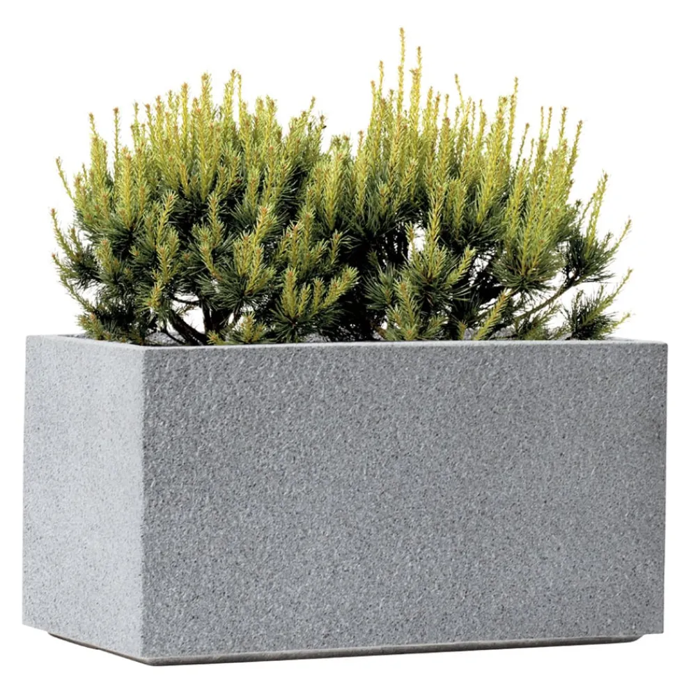 KIRSCHKE Gartentopf Rockline granitgrau Outlet