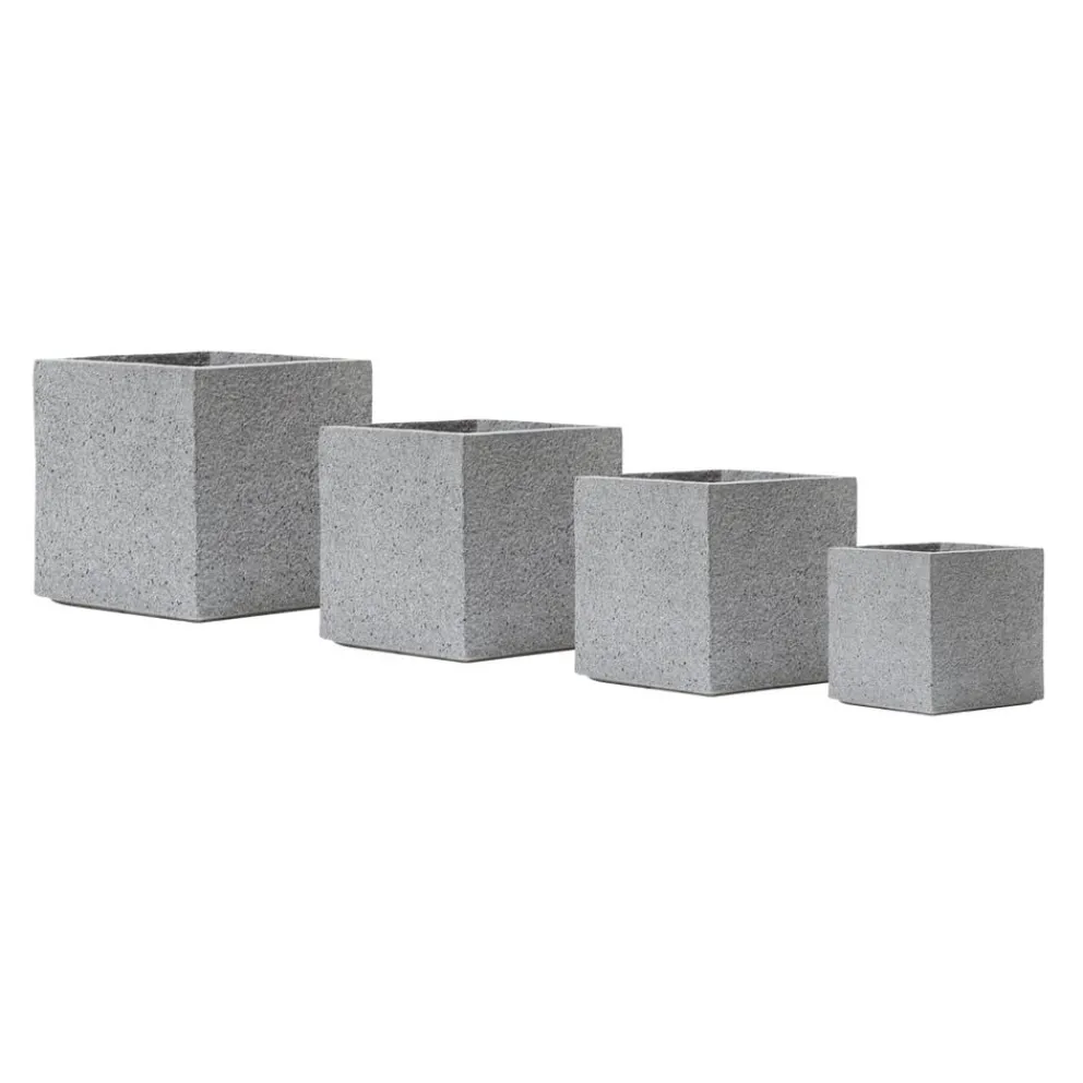 KIRSCHKE Gartentopf Rockline granitgrau Discount