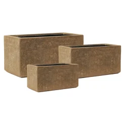 KIRSCHKE Gartentopf Rockline braun Clearance