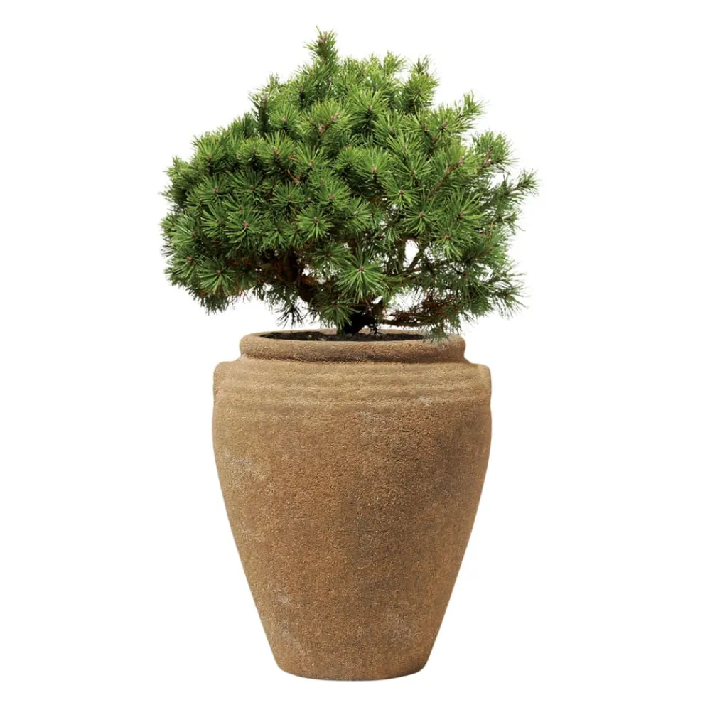 KIRSCHKE Gartentopf Rockline braun