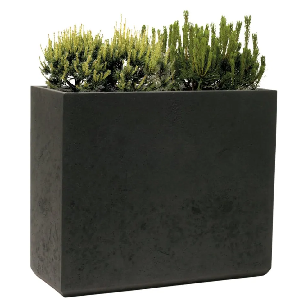 KIRSCHKE Gartentopf Rockline schwarz