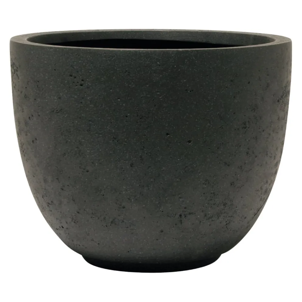 KIRSCHKE Gartentopf Rockline schwarz Clearance