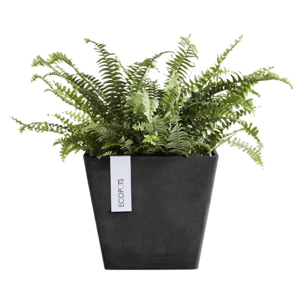 Ecopots Gartentopf Rotterdam dunkelgrau Sale