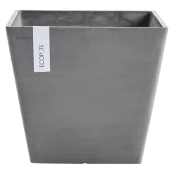 Ecopots Gartentopf Rotterdam grau