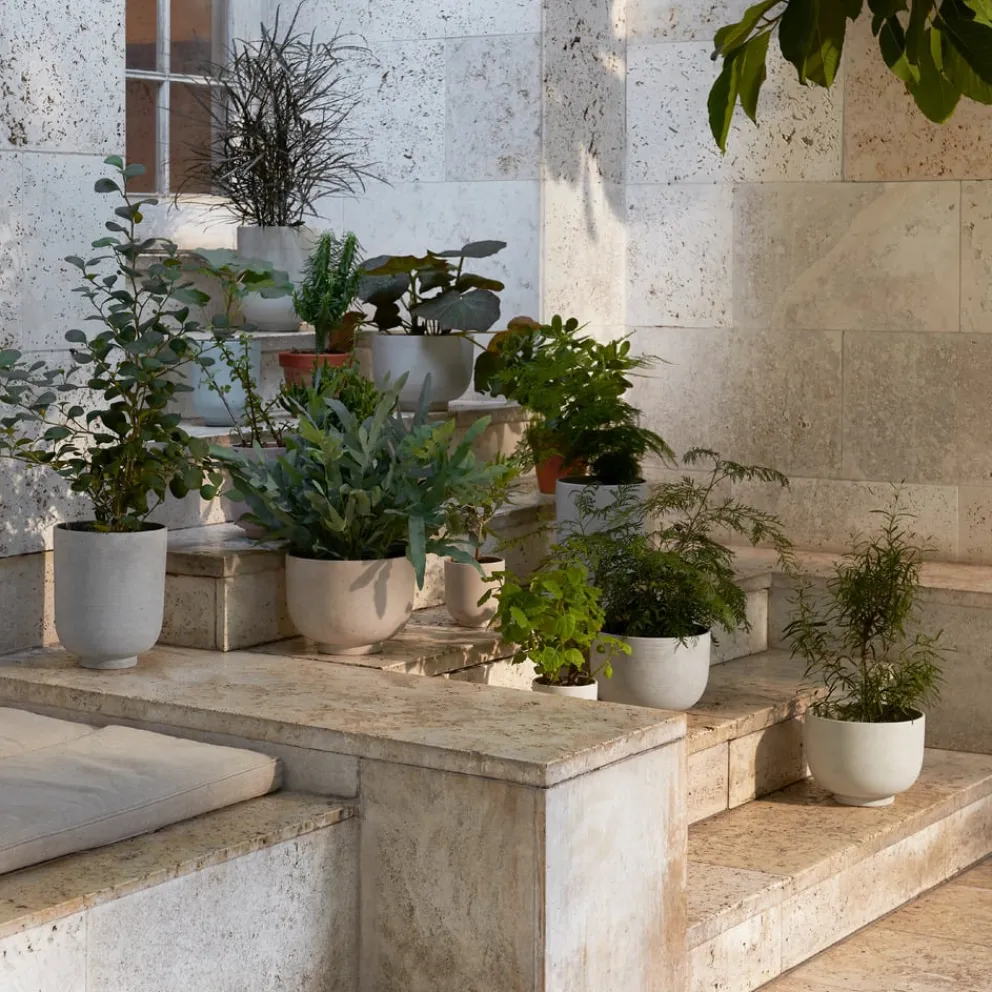 &Tradition Gartentopf SC72 Silver