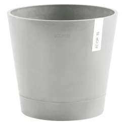 Ecopots Gartentopf Venice hellgrau Discount