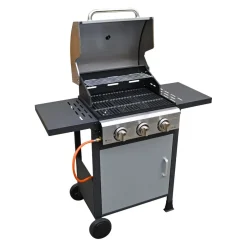 BBQ Dragon Gasgrill Bedano 3 schwarz, silber Online
