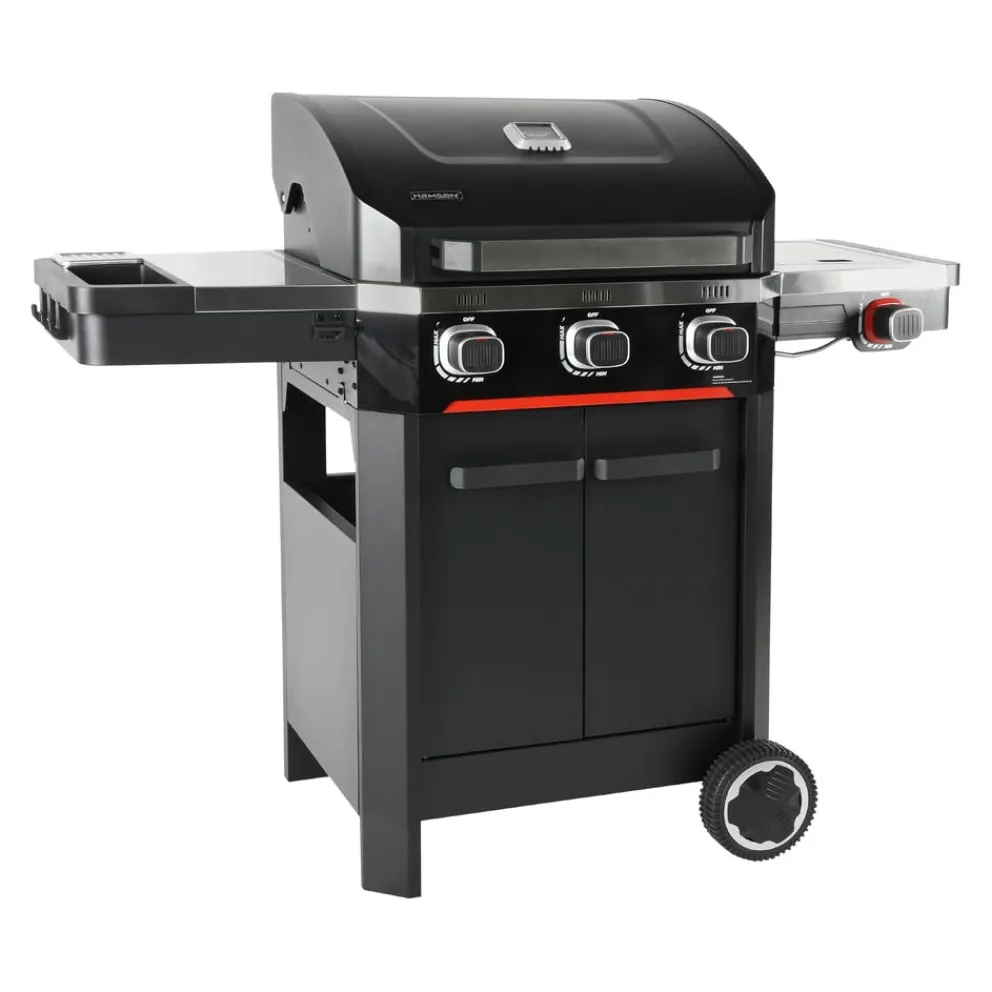 Hamson Gasgrill Mercury 3T schwarz